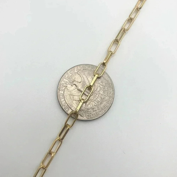 PAPER Clip Chain Necklace - Picture 5 of 6